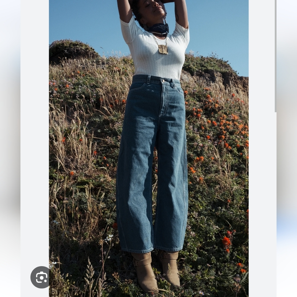 NWT Rudy Jude Tumbled Indigo Roper Jeans 8